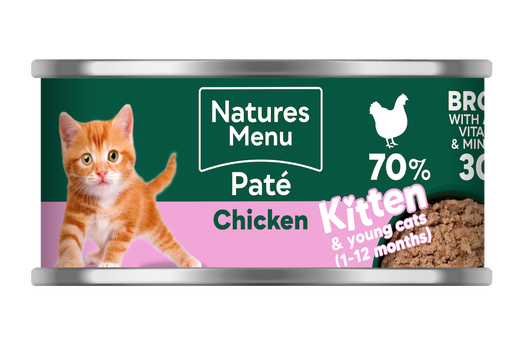 Natures Menu Kitten Chicken Can 85g