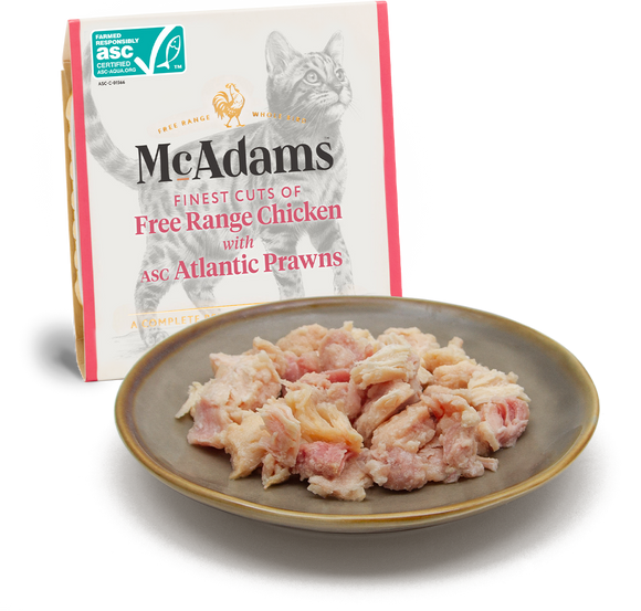 McAdams Chicken & Prawn Cat 100g