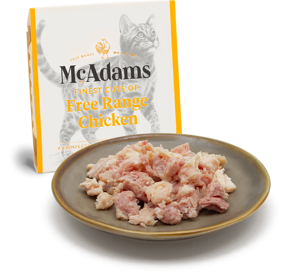 McAdams Free-Range Chicken Cat 100g