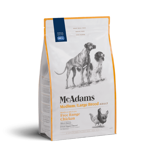 McAdams Medium Breed Chicken 10kg