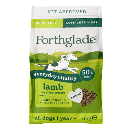 Forthglade Lightly Baked Natural Dry Dog Food Lamb