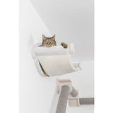 Trixie Wall Mount Hammock White/Grey