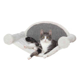 Trixie Wall Mount Hammock White/Grey