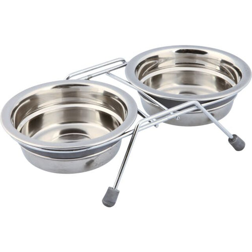 TRIXIE Bowl Set with Rattle Protection
