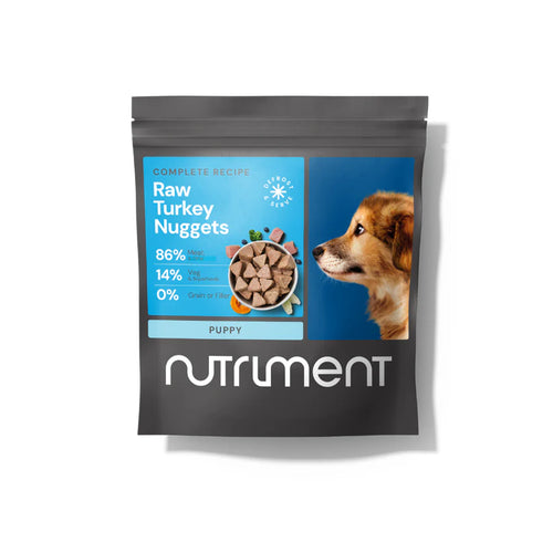 Nutriment Puppy Raw Turkey Nuggets 1kg