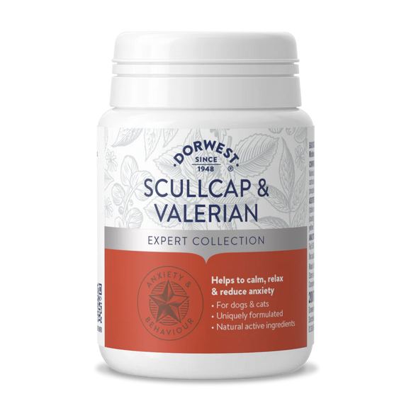 Dorwest Scullcap & Valerian Tablets 200