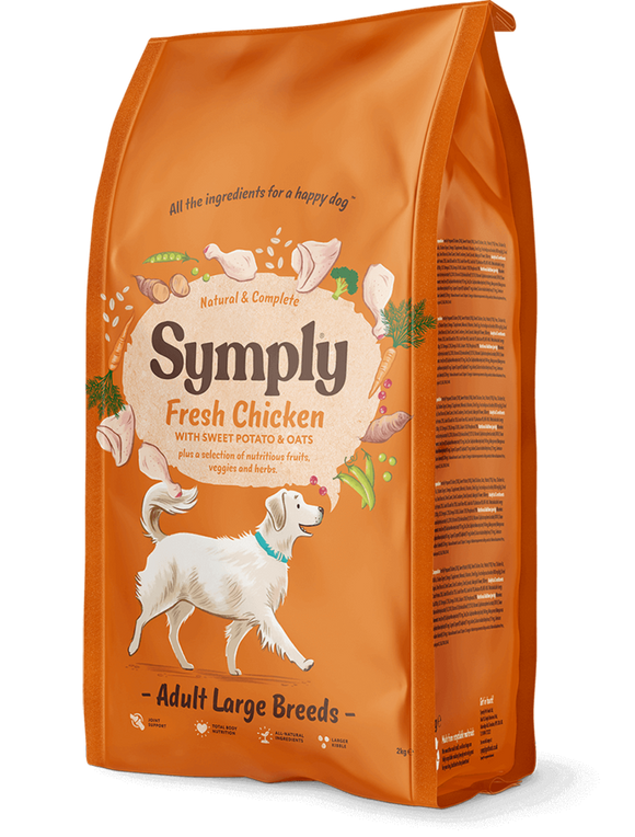 Symply Large Breed Chicken 12KG