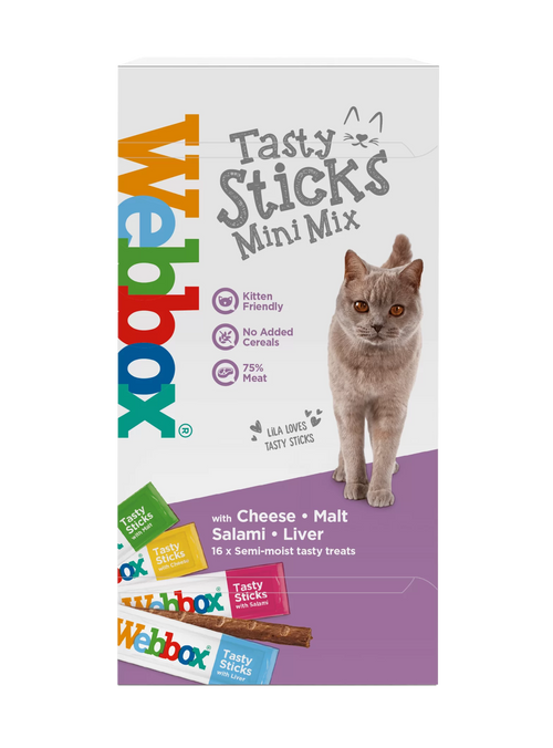 Webbox Tasty Cat Sticks mini Mix