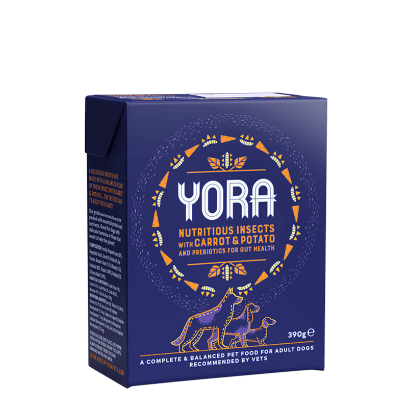 YORA Dog Pate Carrot & Potato 390g