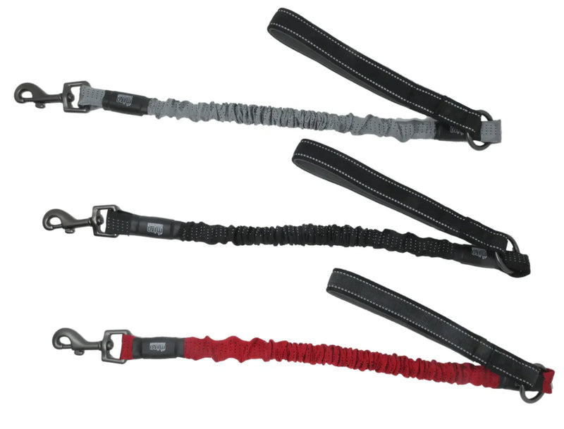 Miro & Makauri Anti Shock Bungee Grey Dog Lead 75cm