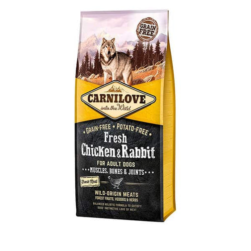 Carnilove Fresh Chicken & Rabbit Adult 12kg