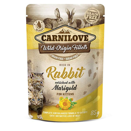 Carnilove Kitten Pouch Rabbit 85g