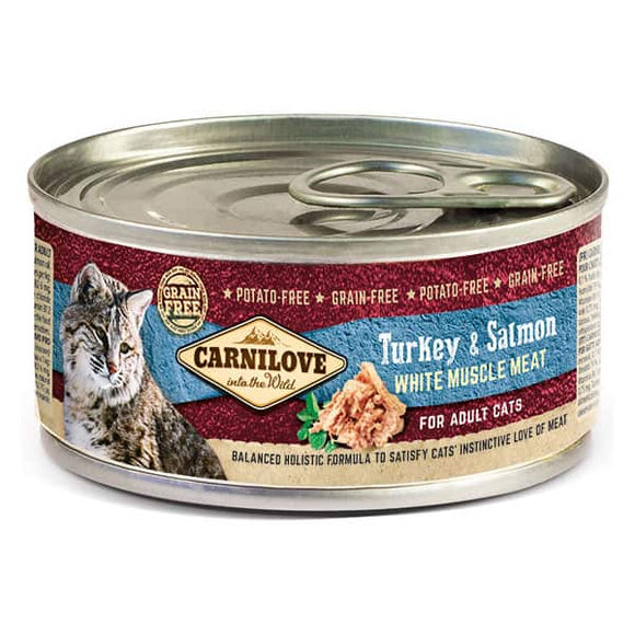 Carnilove Turkey & Salmon Adult Cat 100g