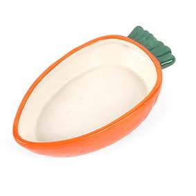 Happy Pet Carrot Pet Bowl