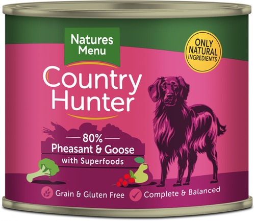 Natures Menu Country Hunter Pheasant & Goose 600g