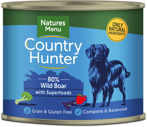Natures Menu Country Hunter Wild Boar 600g