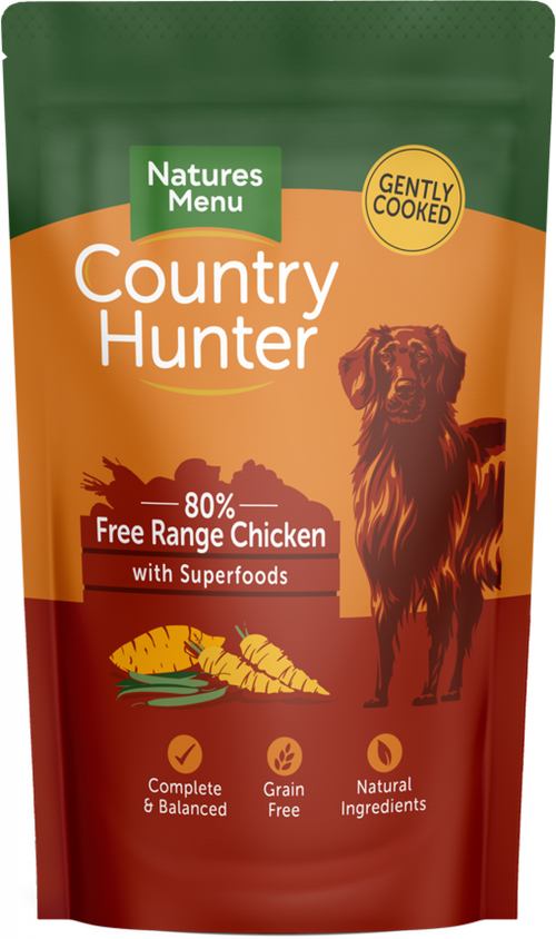 Country Hunter 80% Chicken Pouch 150g