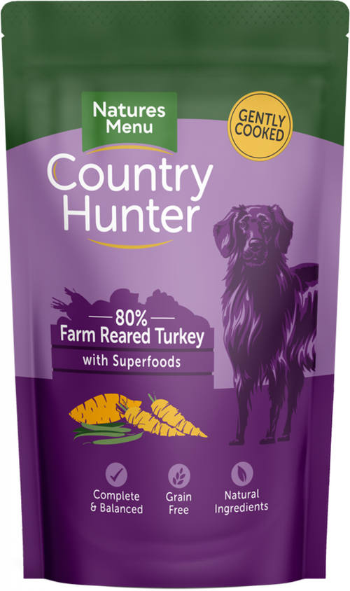 Country Hunter 80% Turkey Pouch 150g
