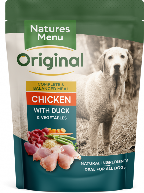 Natures Menu Pouch Chick&Duck Adult 300g