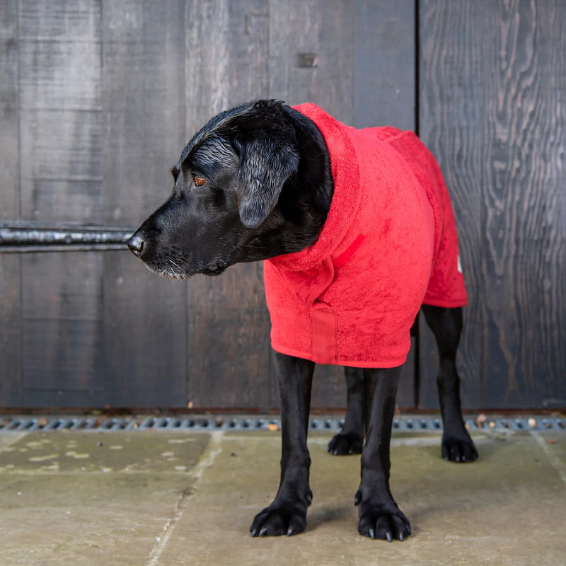 Ruff and Tumble Drying Coat Red M/L