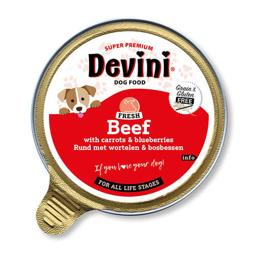 Devini Dog Beef 85g