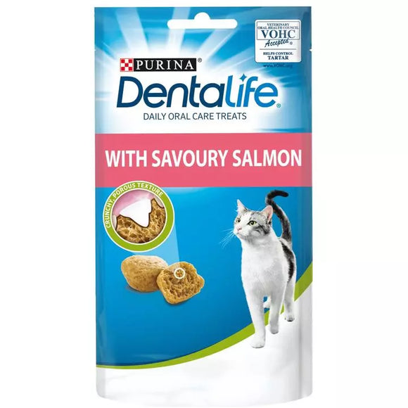 Purina Dentalife Salmon Cat Treats 40g