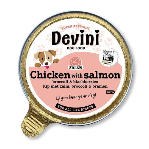 Devini Dog Chicken & Salmon 85g