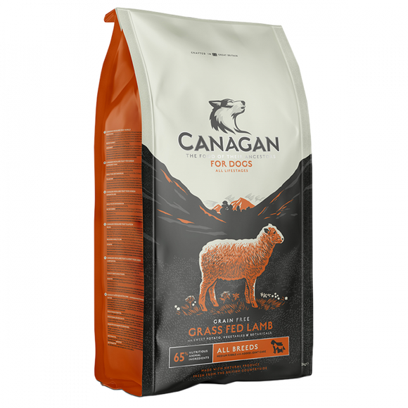 Canagan Grass Fed Lamb For Dogs 6kg