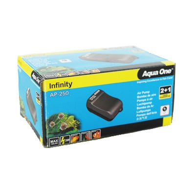 AquaOne AP250 Infinity Airpump Single 20