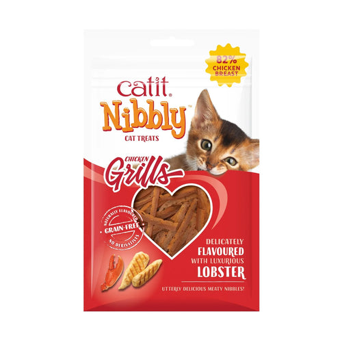 Catit Nibbly Grills Chicken & Lobster 30g
