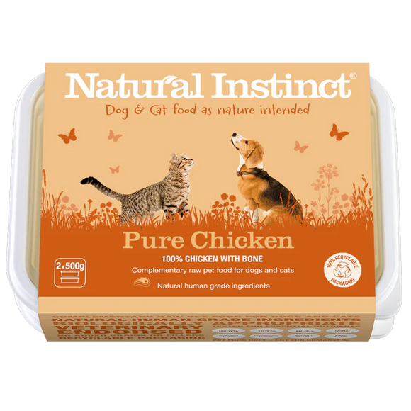 Natural Instinct Pure Chicken 2x500g