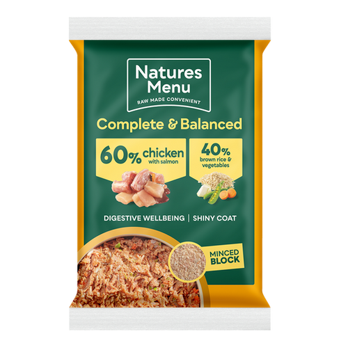 Natures Menu Complete 300g Chick & Salmo