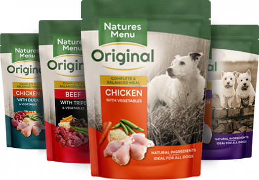 NATURES MENU DOG POUCHES  MULTIPACK