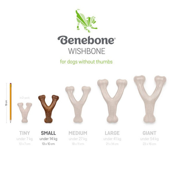 Benebone Wishbone Peanut Small