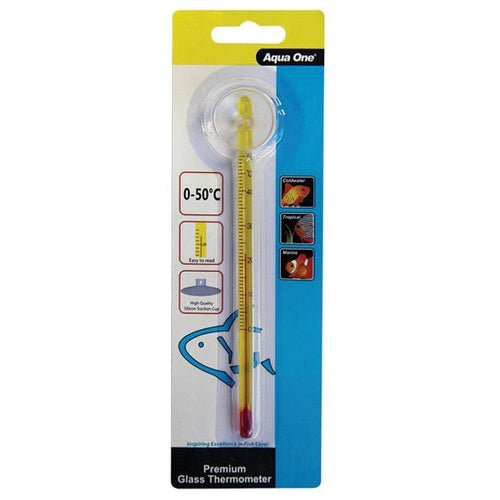 AquaOne Thermometer Glass Standard