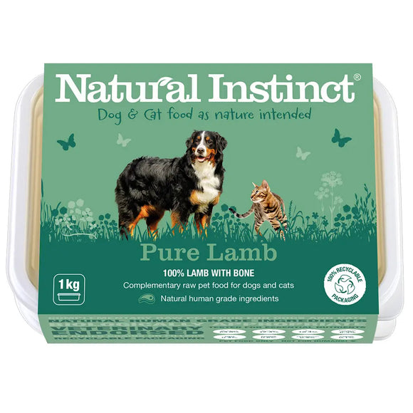 Natural Instinct Pure Lamb 2x500g