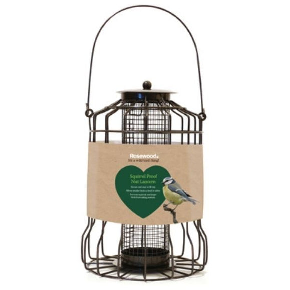 Rosewood Squirrel Proof Nut Feeder