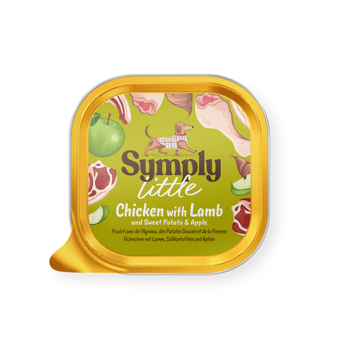 Symply Little Tray - Fresh Chicken & Lamb 100g