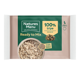 Natures Menu Frozen 100% Tripe Mince Block 400g