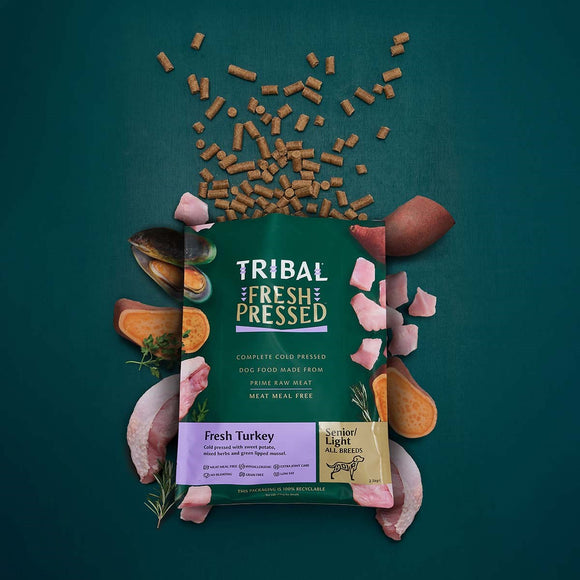 Tribal Fresh Pressed Senior/Light Turkey 12kg