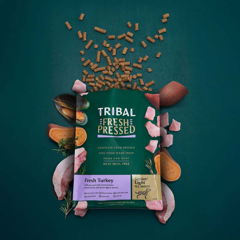 Tribal Fresh Pressed Senior/Light Turkey 12kg