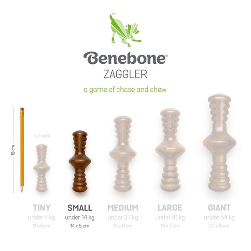 Benebone Zaggler Bacon Small