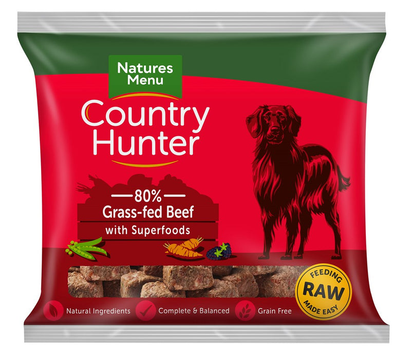 Country Hunter Beef Dog Nuggets 1kg - Clearway Pets