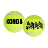 KONG Air Squeaker Tennis Ball Medium 3pk