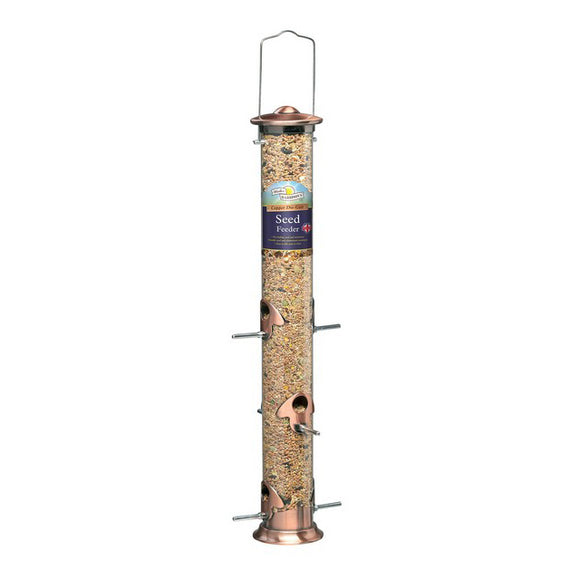 Harrisons Copper Plated Seed Feeder 51cm - Clearway Pets