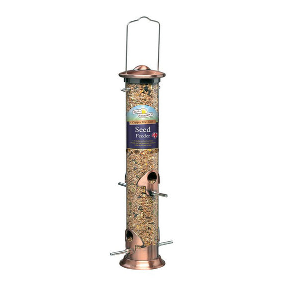 Harrison Copper Plated Seed Feeder 35cm - Clearway Pets