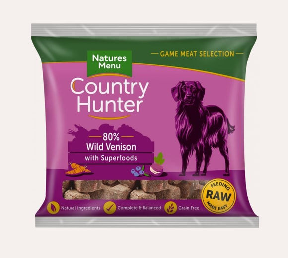 Country Hunter Wild Venison Nuggets 1kg - Clearway Pets