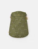 Joules Raincoat Olive Bee Medium 45cm - Clearway Pets