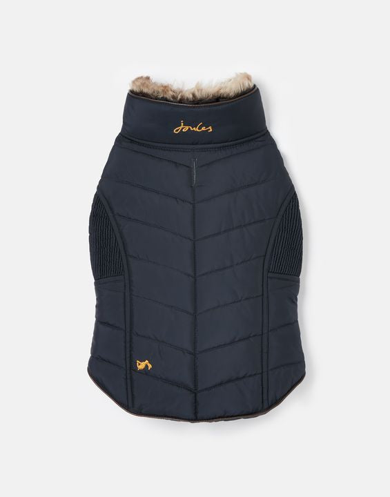 Joules Navy Cherington Coat Small - Clearway Pets