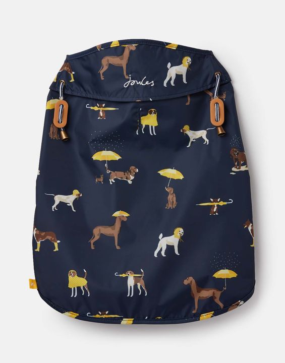 Joules Raincoat Raining Dogs Large 55cm - Clearway Pets